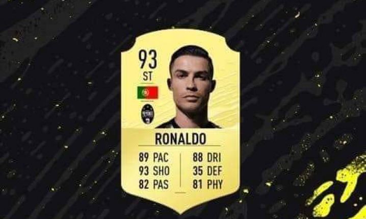 KARTA Cristiano Ronaldo w grze FIFA 20